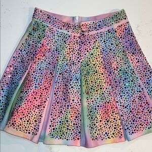 Queen of Sparkles girls rainbow skirt